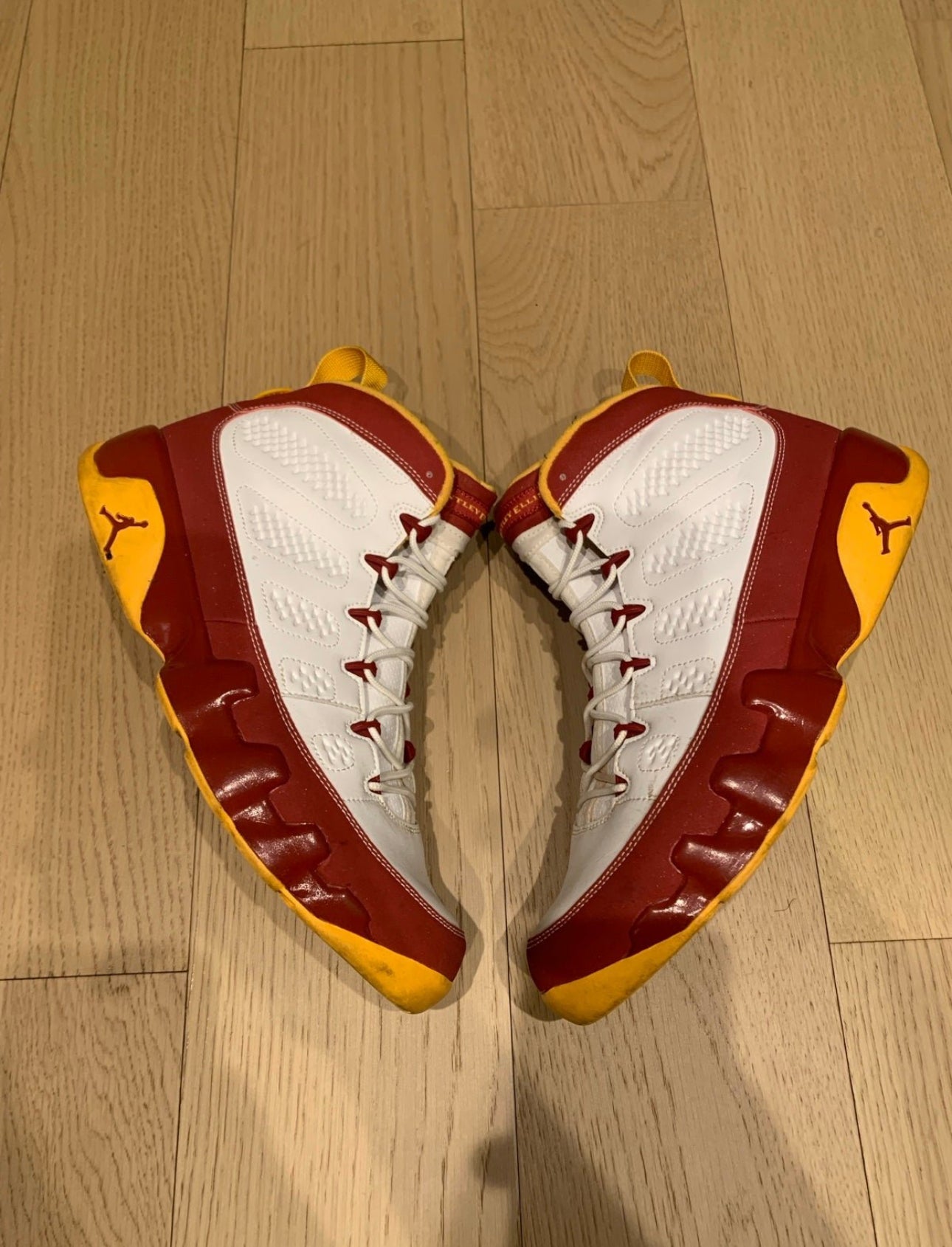 Jordan 9 Retro Bentley Ellis (Crawfish) Sz 12