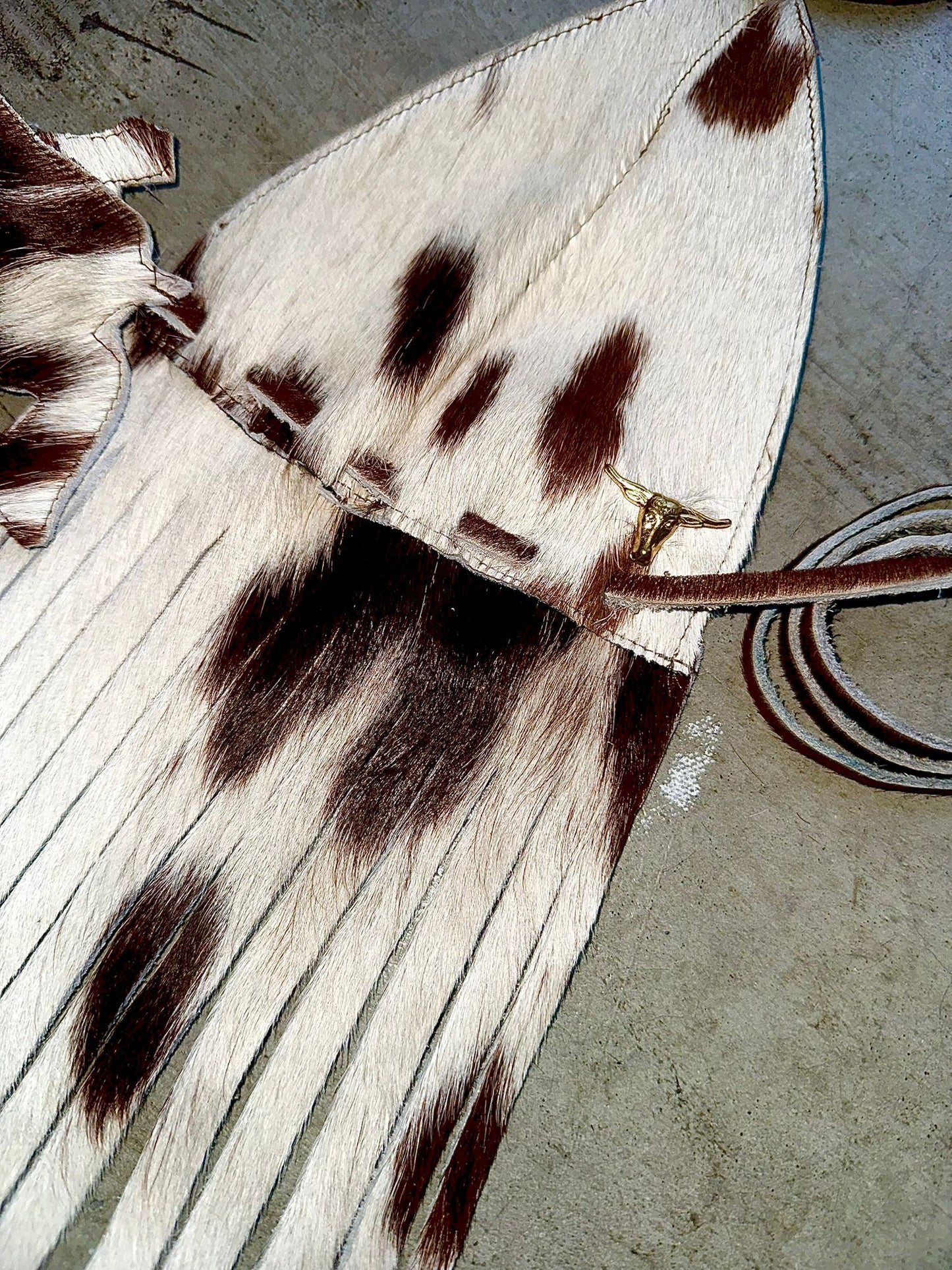 Rodeo Cow-Hide Bra