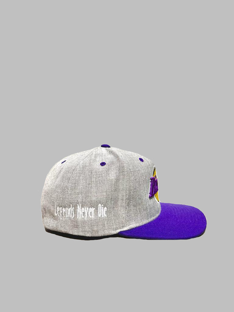BP LEGENDS NEVER DIE GREY SNAPCAP